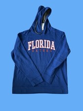 Florida Gators Blue Hoodie Size L NCAA Pullover Sweatshirt Men  s