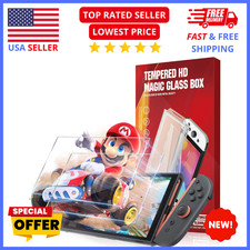 Nintendo Switch 2 Screen Protector JZG 2-Pack   Tempered Glass Auto Align