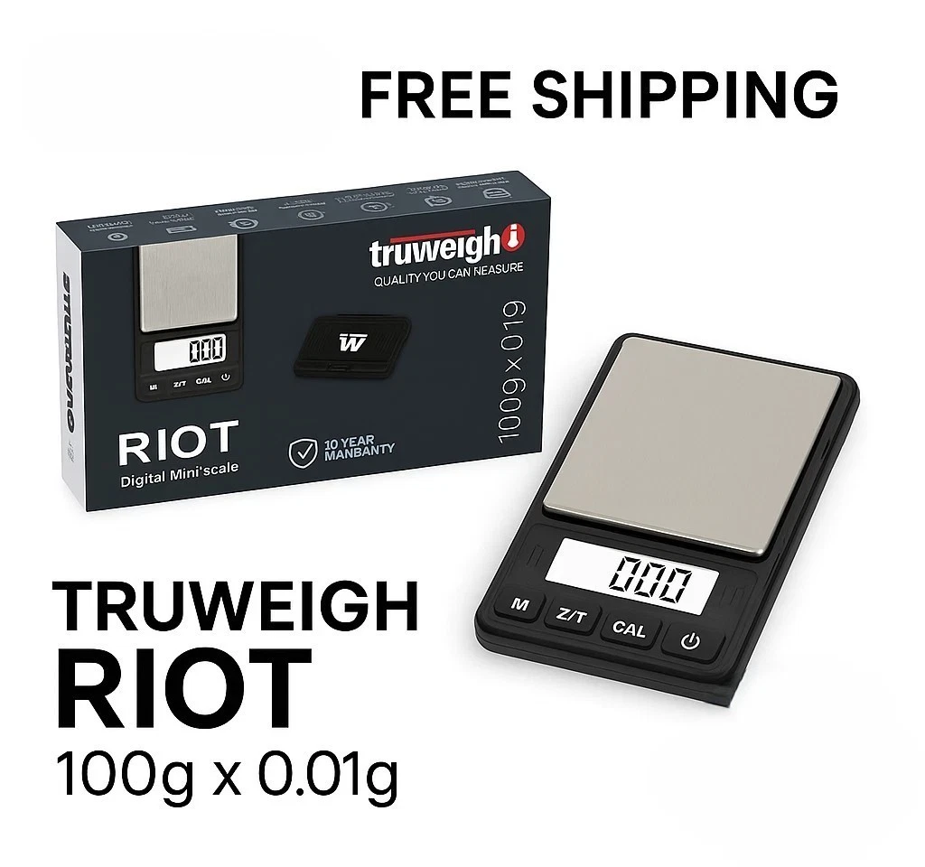 Digital Mini Scale TRUWEIGH RIOT | 100g x 0.01g | 1CT