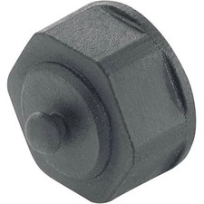 Teleg rtner 100022773 STX V1 Flange Dust Cap Variant 1 Black