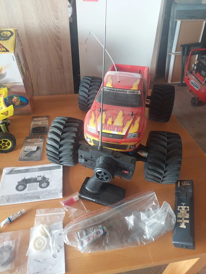 Tamiya Terra Crusher mit Zubehör + Konvolut Mit Jedermenge Teile!!! - Bild 2 von 4