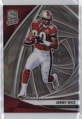 2019 Panini Spectra 62/99 Jerry Rice #139 HOF 6w8