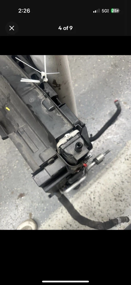 Cadillac CTS-V LT4 2016 6,2 L V8 OEM motor radiador ventilador enfriador conjunto #1508 Foto 4 de 4