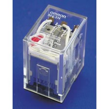 Omron My3n-Dc12 Plug-In, General Purpose Relay, Square, 5 A, 11, Quick Connect