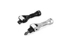 2-Piece 1/4" Drive Swivel Head Ratchet and Bit Driver Set