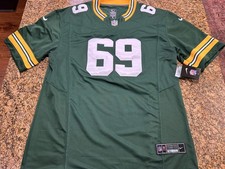 New Nike David Bakhtiari Green Bay Packers Green NFL Jersey Mens Sz 3XL *Details