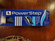 Powerstep Full Length Orthotic Arch Heel Pain Men's 11-11.5; Women's 13-13.5