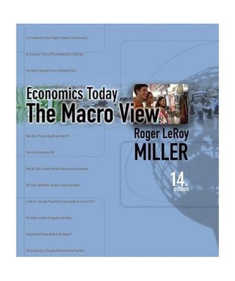 Economics Today: The Macro View Plus Myeconlab in Coursecompass Plus eBook Stude
