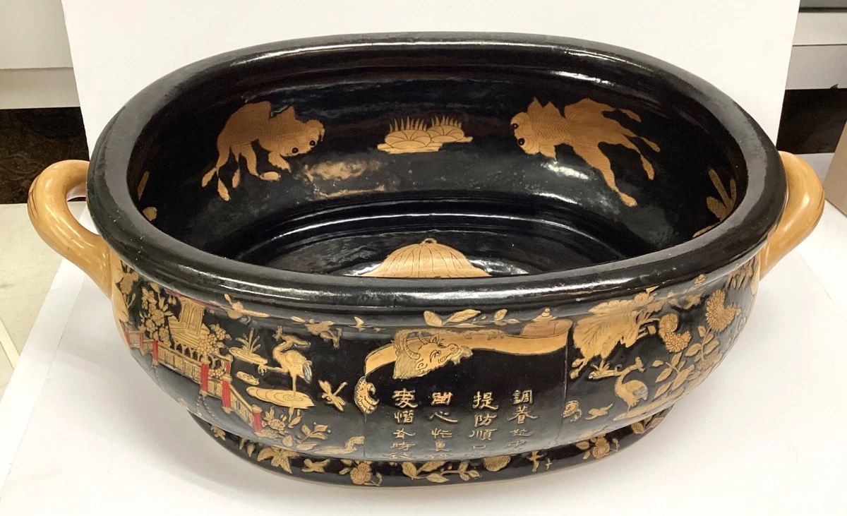 陶瓷黑色复古原创中国碗| eBay