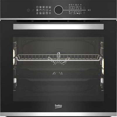 Beko BBIM 13400 XS Einbau Backofen 71 Liter Edelstahl/Schwarz, EEK A+