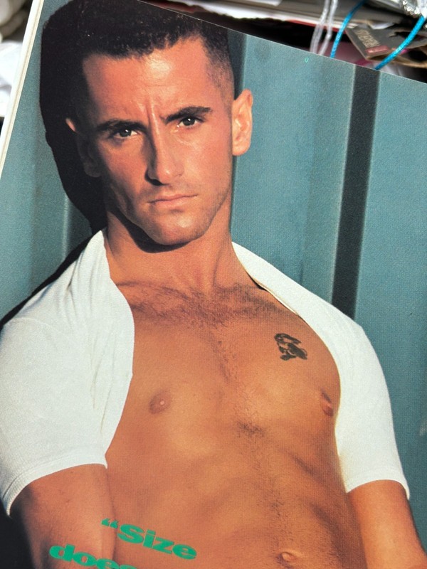 Gay Mag. Advocate APRIL 1993. Rob Cryston. Manny Cicerone. Rich Martin