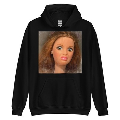Funny Disgusting Doll face Meme Hoodie