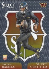 Jayden Daniels 2024 Select Select Certified Rookies Insert Rookie Card