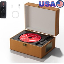 Multifunctional Music Player CD Bluetooth USB 3.5mm AUX Remote Control