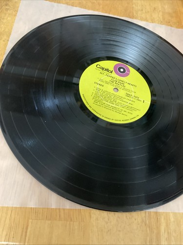 The Beatles Sgt. Peppers Canada Vinyl LP Green Label Pressing Complete - Picture 14 of 21