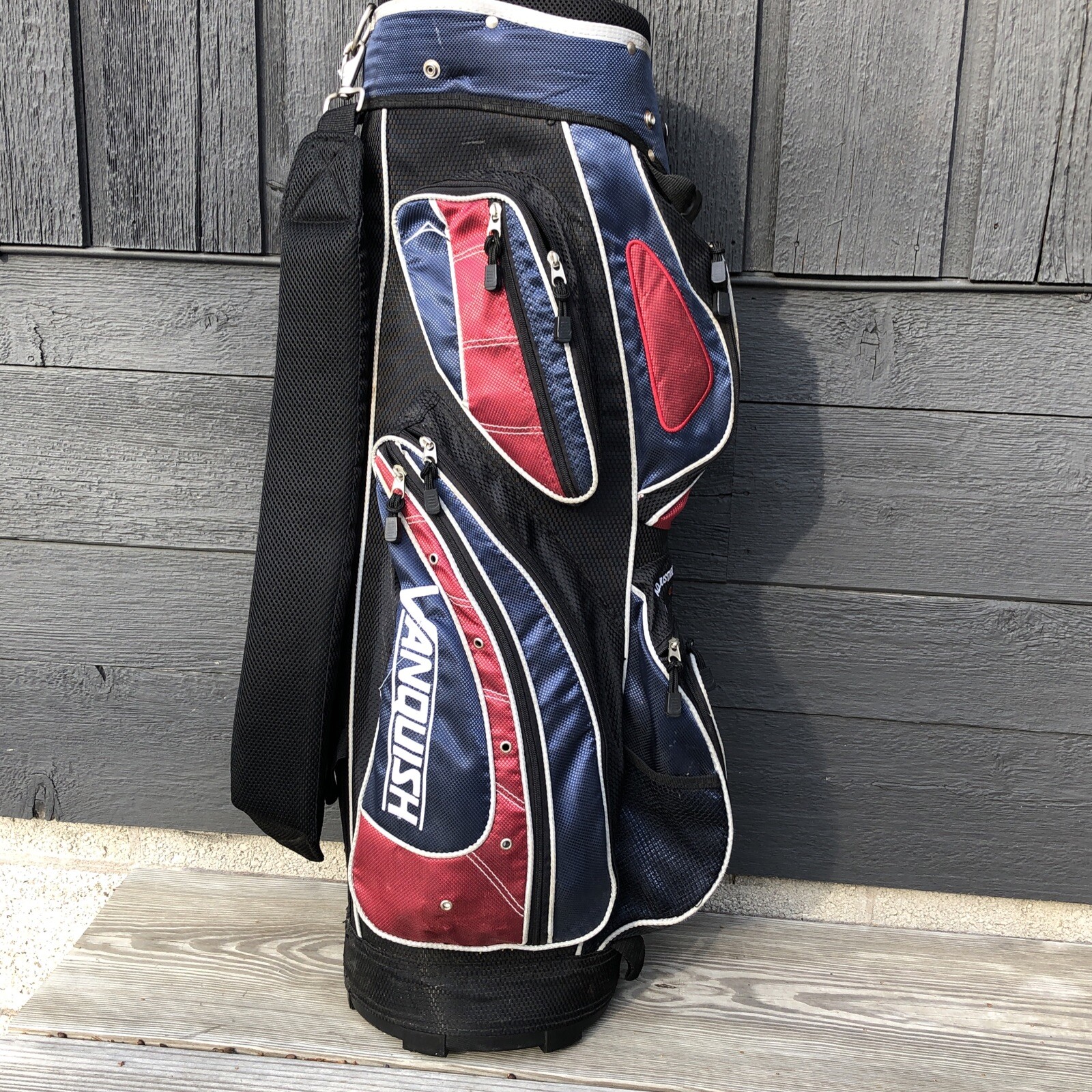 Acuity Vanquish Golf Cart Bag 14 Way Divider Good Condition eBay