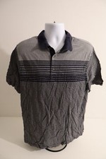 M S Collection Striped Polo Shirt XXL Regular Fit
