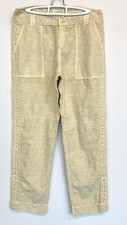 Sundance Organia Cotton Pants Lace Side Panel Retail 98 Price 56 Size 6