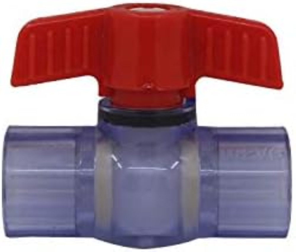 Valvola PVC per Piscina e Giardino 20 25 32 40 50 63mm - Tenuta Sicura