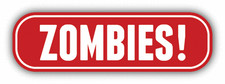 Warning Zombie Slogan Sign Car Bumper Sticker Decal 8 X 3 Warning Zombie Slogan Sign Car Bumper Sticker Decal 8 X 3