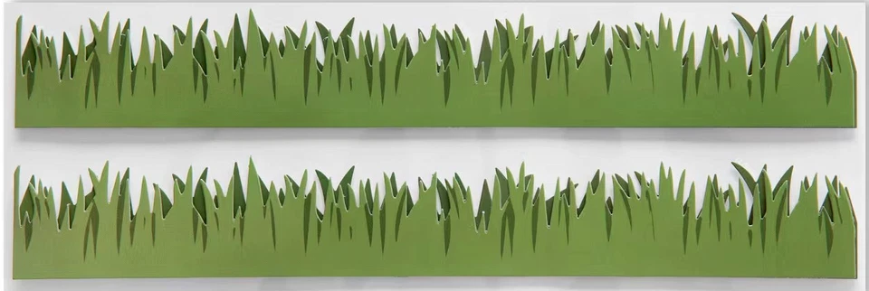 Трава зеленый газон поле парк пикник воспоминания границы наклейки - Изображение 2 из 2