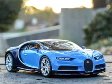 1:24 Bugatti Veyron Chiron Alloy Sports Car Model Diecasts Metal Toy Vehicles Ca