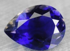 IOLITE 7 x 5 MM PEAR CUT ALL NATURAL