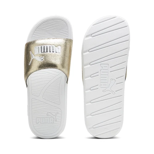 Puma Cool Cat 2.0 Metallic Shine Ciabatte con fascia da donna g silver white