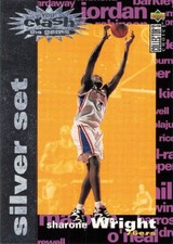 Sharone Wright Silver Set You Crash The Game Basketball 95 Upper Deck #C18