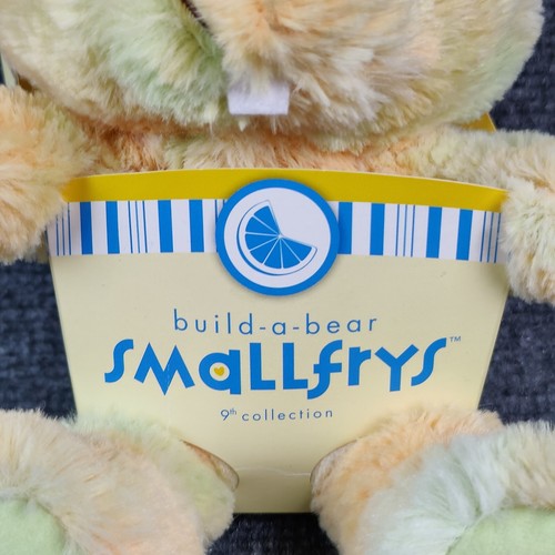 Build a Bear Buddies Citrus Bunny Rabbit Smallfry Green Orange Plush Doll Toy 7” - 第 3/12 張圖片