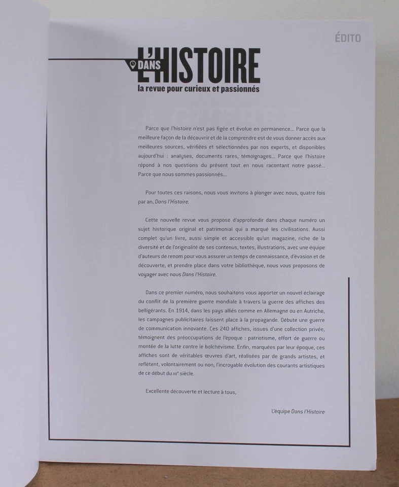 Dans l'histoire N°1 La guerre des affiches 2018 - Photo 4/4