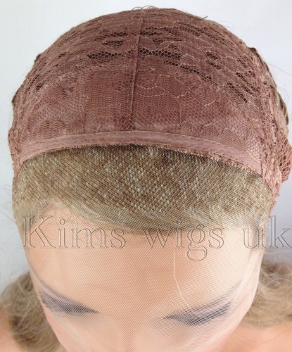 BLONDE TIPPED LONG LACE FRONT HEAT RESISTANT LADIES WOMENS WIG KW34 - Picture 5 of 5