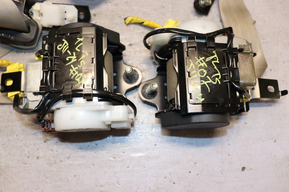 Cinturón de asientos delanteros izquierdo derecho derecho Acura TL Type S 2007-2008 3,5 L OEM Foto 3 de 4