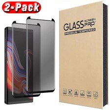For Samsung Galaxy Note9 Full Cover Privacy Tempered Glass Screen Protector 2PCS