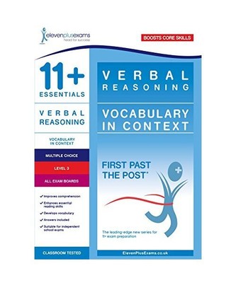 11+ Essentials Verbal Reasoning: Vocabulary in Context Level 1