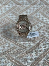Michael Kors Women's Lennox Quartz Rose Gold Crystal 37mm Watch MK7230