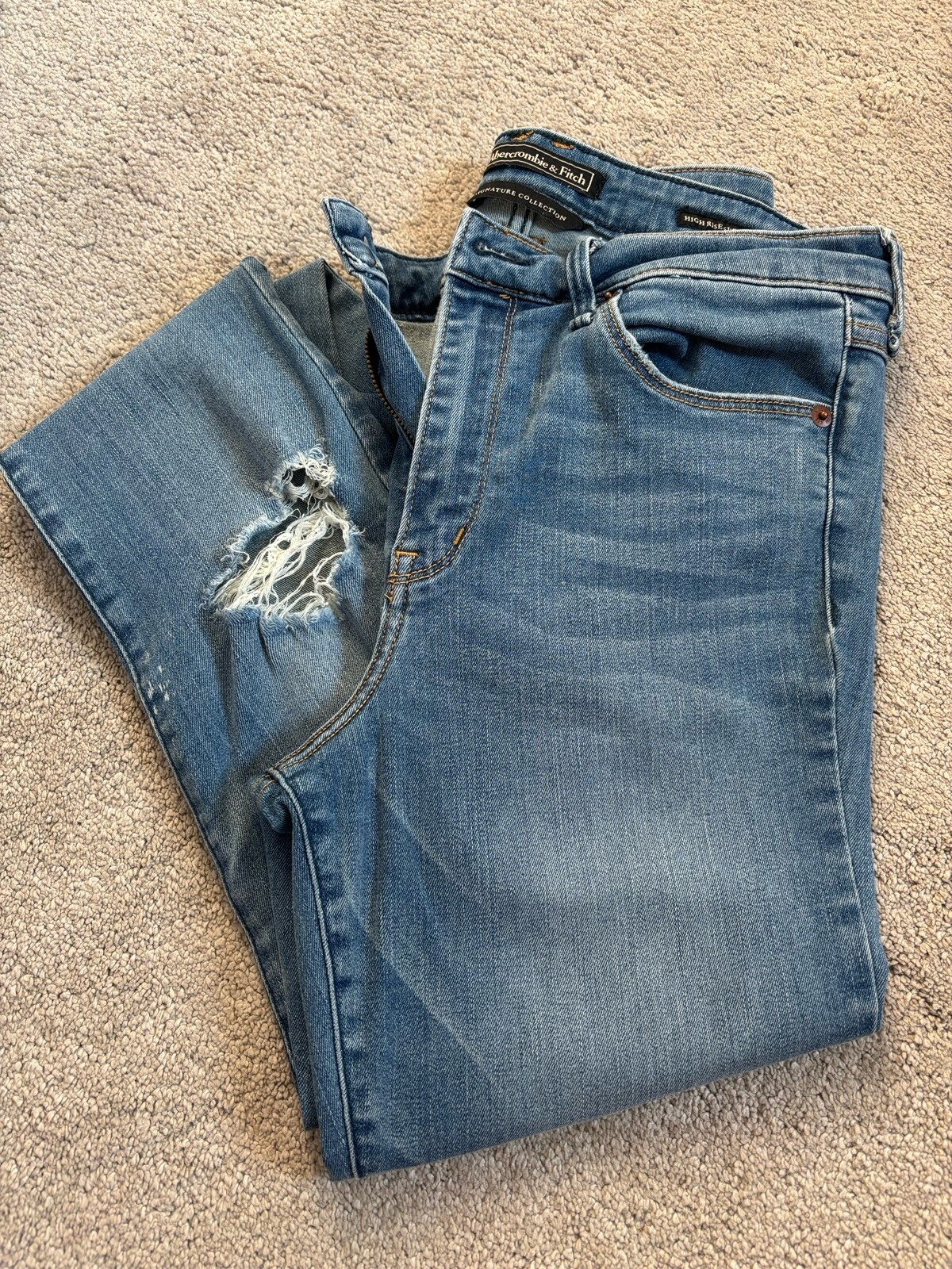 abercrombie and fitch Jeans High Rise Super Skinny Jeans W29 L30r