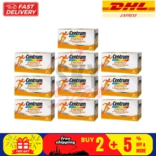 10 X 60's New Centrum Energy B-Vitamins and Minerals + Vitamin C & E