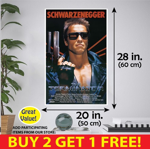 The Terminator 84 US POSTER MULTI. FORMATS PAPER CANVAS VINYL POSTCARD STICKER - Picture 17 of 19