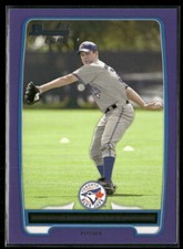 2012 Bowman #BP60 Danny Barnes Prospects Purple