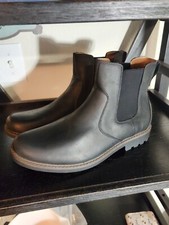 New G.H.BASS Charles Men's Brown Leather Waterproof Ankle Boots Size 12