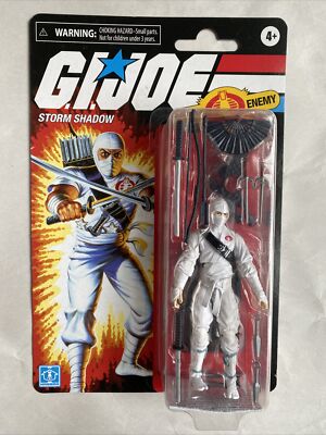 G.I. JOE RETRO COLLECTION STORM SHADOW FIGURE HASBRO 2021 WALMART