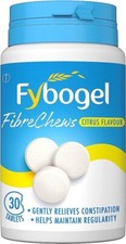 Fybogel FibreChews Chewable Tablet Laxative x 30 | Citrus Flavour