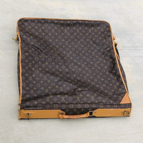 Louis Vuitton Folding Hanging Garment Bag Monogram Canvas Travel Luggage Read - Picture 3 of 21