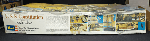 1974 Revell Model Kit USS United States Old Ironsides Tall Ship 1:96 H-398 - Imagen 2 de 6