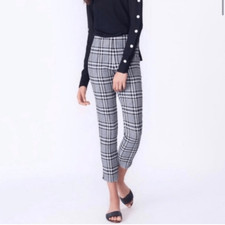 Veronica Beard Honolulu Plaid Skinny Pant Size 8