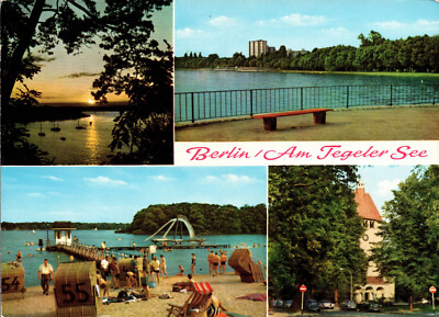 AK Berlin Am Tegeler See, Mehrbildkarte gel. 1977 (Nr. 2614)