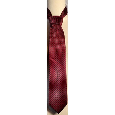 Nautica Diamond Textile Pattern Designer Necktie Business Careerwear 