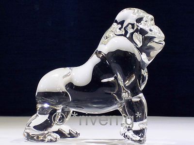 GORILLA Figurine@PREMIUM CRYSTAL Glass BEAST@Collectable JUNGLE Gift@APE Family