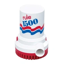 RULE 1500 GPH NON AUTOMATIC BILGE PUMP 2